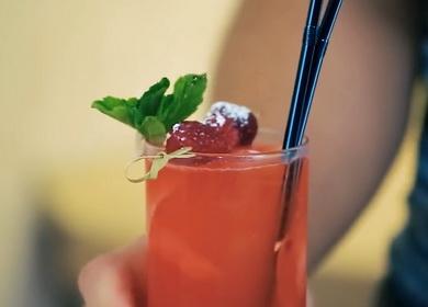 The recipe for a delicious non-alcoholic  cocktail for those who are driving