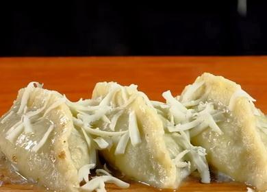 Delicious potato sorcerers  with minced meat