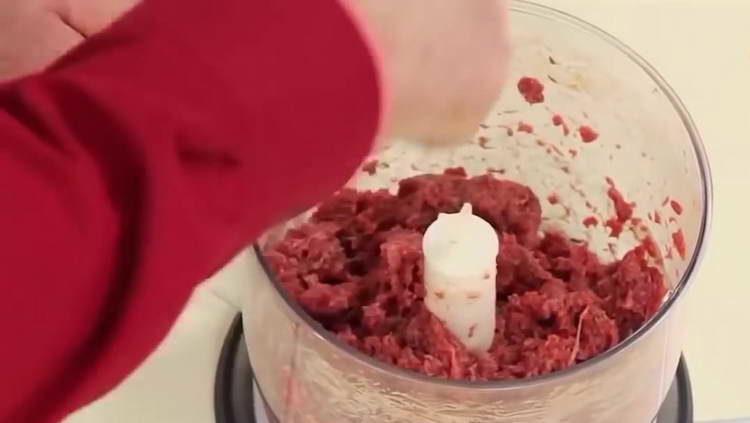 add peppercorns to the meat