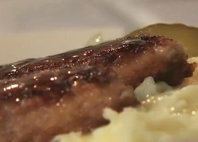 Juicy cutlets without  eggs and milk