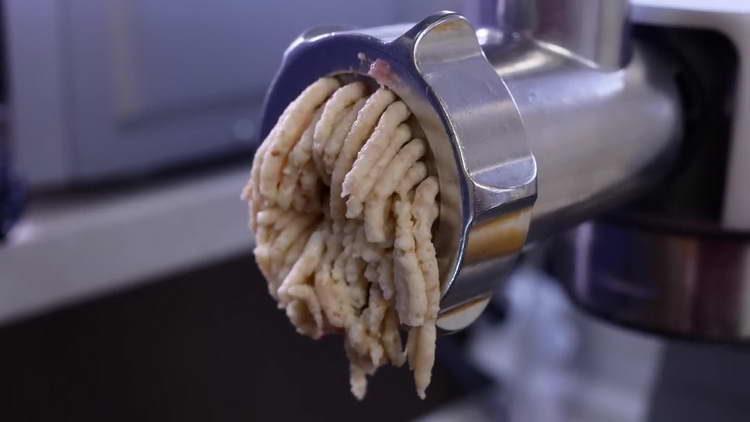 pass the loaf through a meat grinder