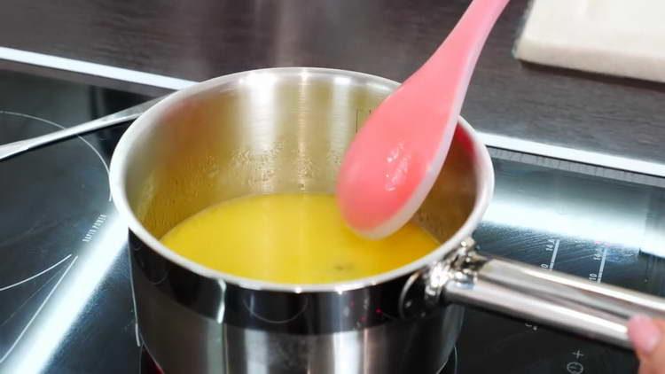 waiting for the oil to melt