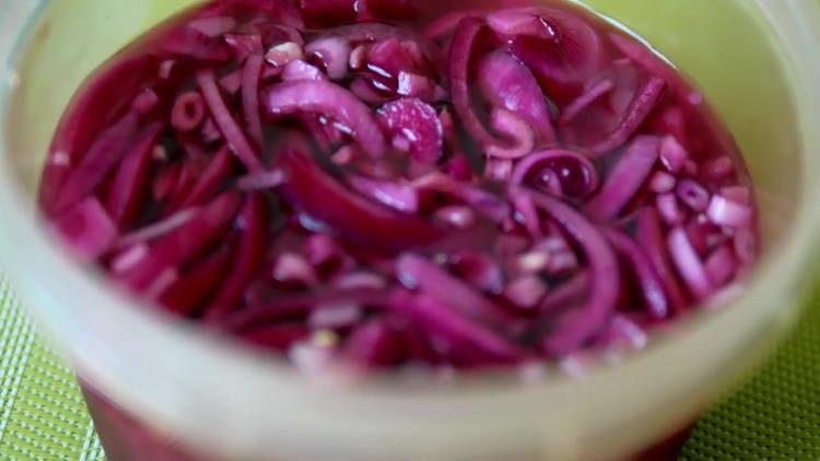 pickled red onions