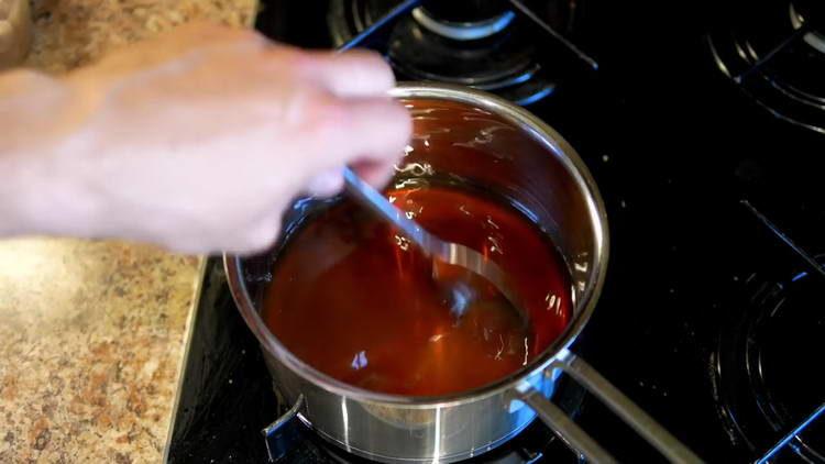 bring the marinade to a boil