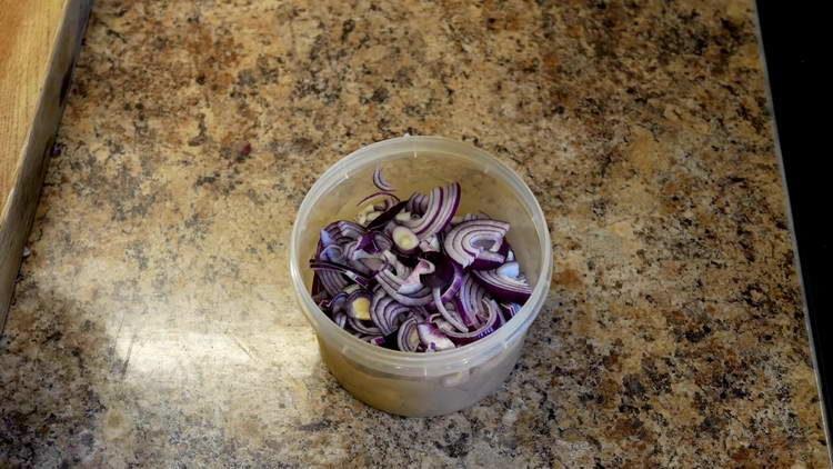 we shift the bow into the container