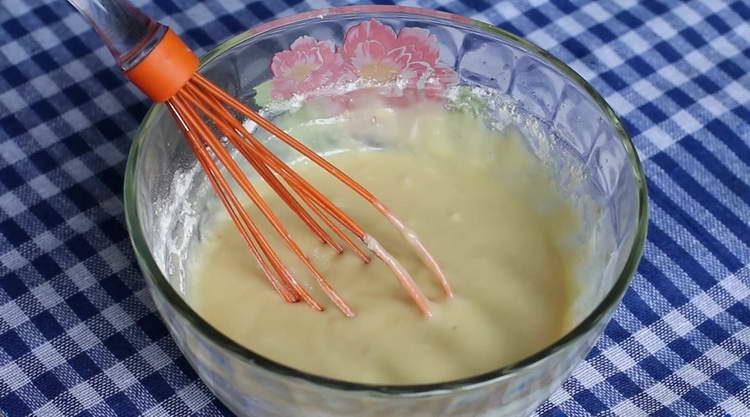 sift flour into a bowl