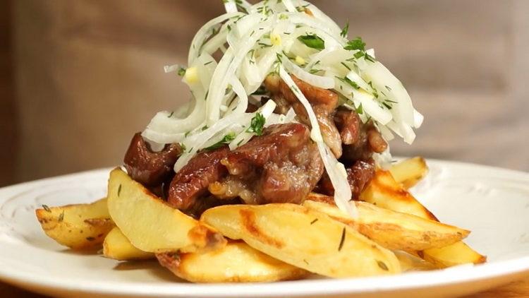 A simple recipe for tasty meat in beer