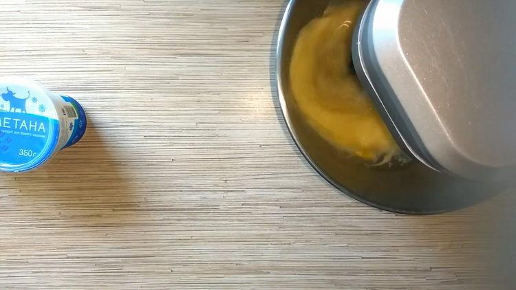 prepare the ingredients for the cake