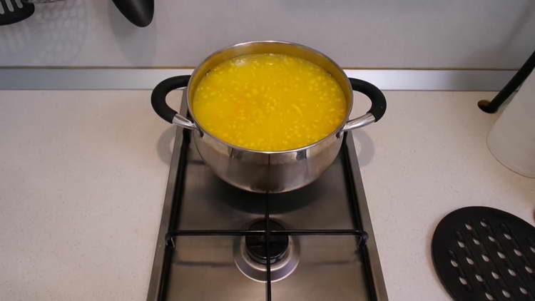 put the juice on fire