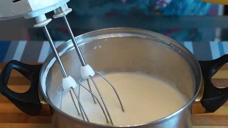 beat the ingredients