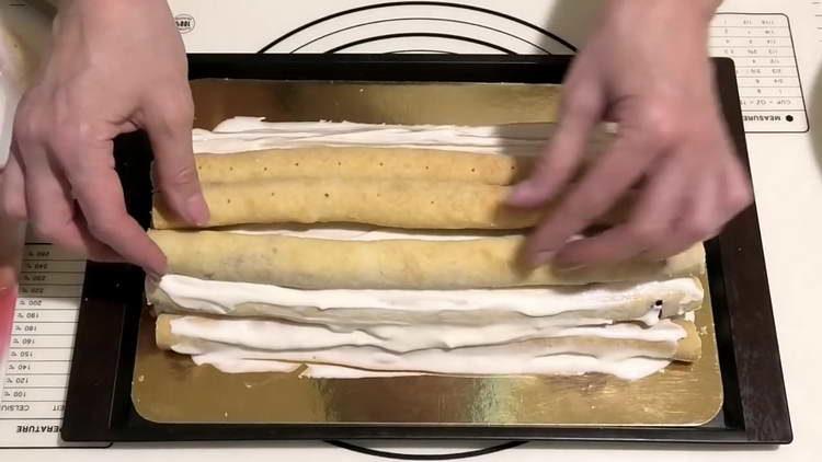 lay out the tubes slide