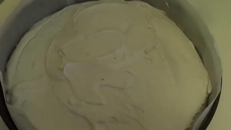 send the form to the oven