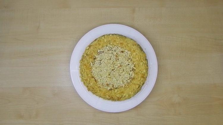 cake with boiled condensed milk is ready