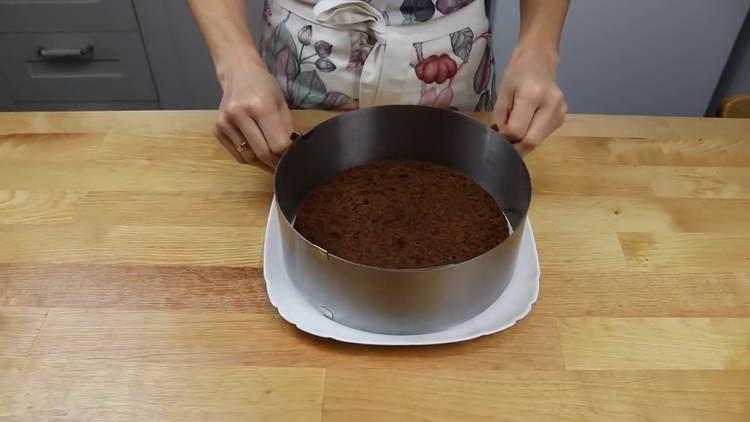 put the biscuit on the dish