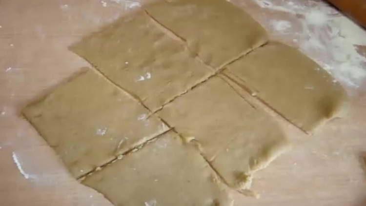 divide the strips in half