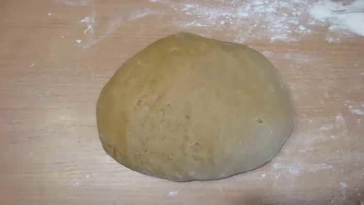 knead sticky dough