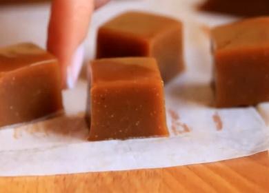 Creamy toffee at home 