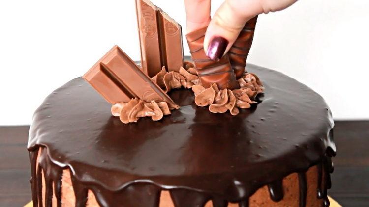 Delicious cake ready